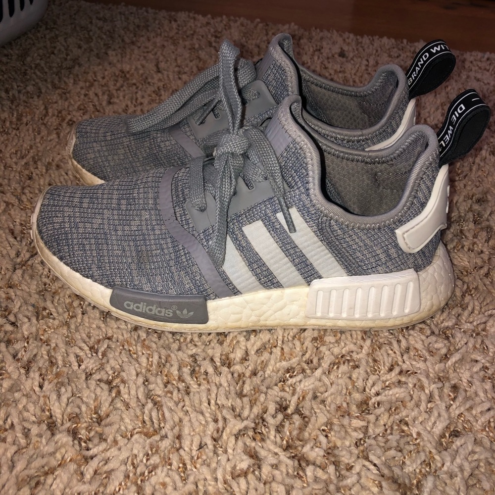 Grey Adidas NMD Sneaker